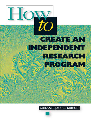 cover image of How to Create an Independent Research Program